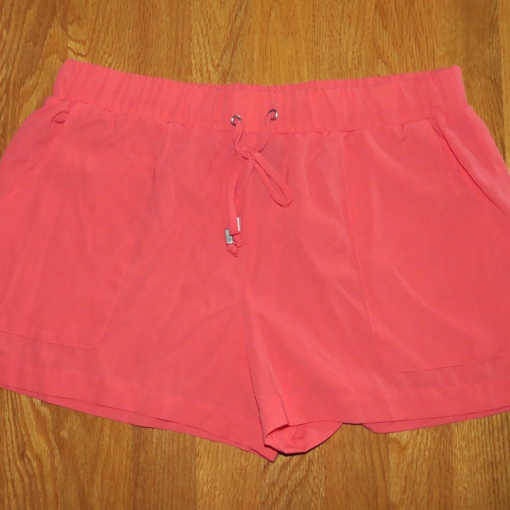 Pink polyester Shorts